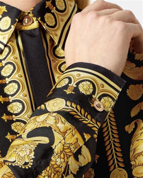 versace camicia tessuto|Camicie Eleganti .